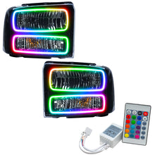 Load image into Gallery viewer, Oracle 05-07 Ford F-250/350 SMD HL - Black - ColorSHIFT w/ Simple Controller