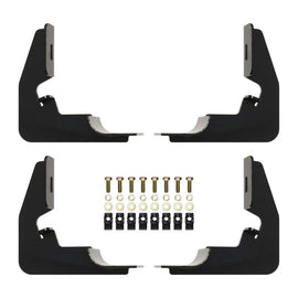 Westin 2014-2018 Chevy Silverado 1500 Reg Cab Premier Oval Nerf Step Bar Mount Kit - Black