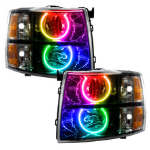 Load image into Gallery viewer, Oracle 07-13 Chevrolet Silverado SMD HL - Blk - Round Style - ColorSHIFT w/o Cntrl