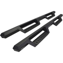 Load image into Gallery viewer, Westin/HDX 99-16 Ford F-250/350/450/550 Crew Cab Drop Nerf Step Bars - Textured Black