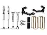 Cognito 20-24 Chevy Silv/Sierra 2500/3500HD 2/4WD 3in Perf Ball Joint Lvl Lift Kit w/ Fox PS 2.0 IFP