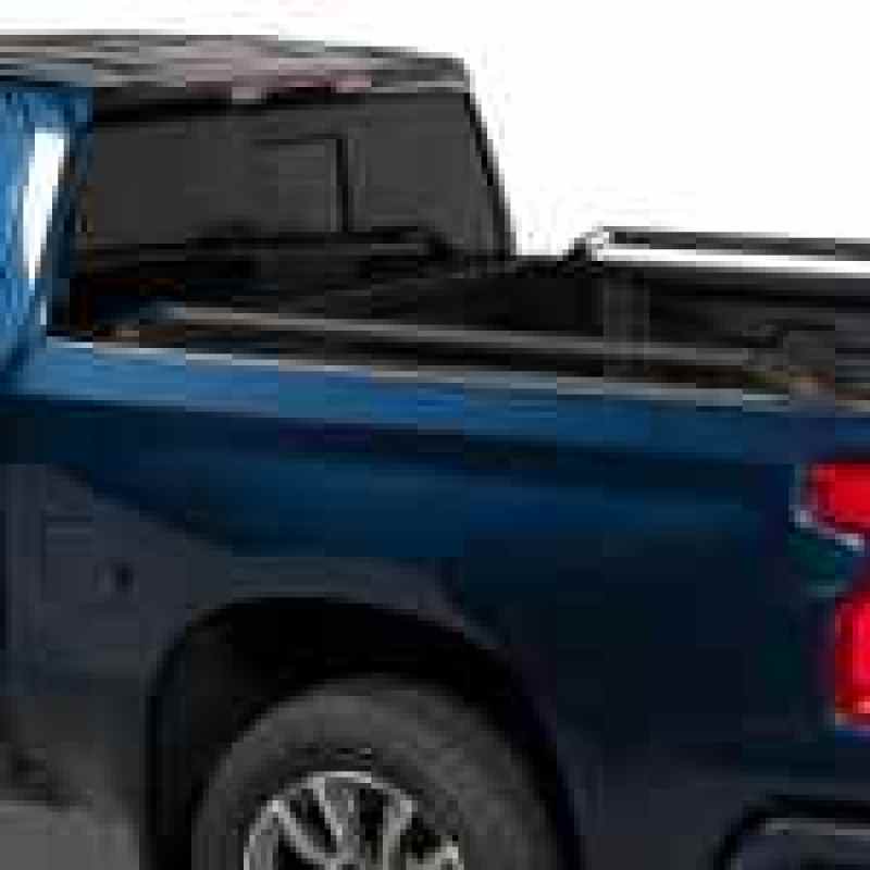 Putco 73-96 Ford Full-Size F-150 / F250 - 6.5ft Bed Locker Side Rails - Black Powder Coated