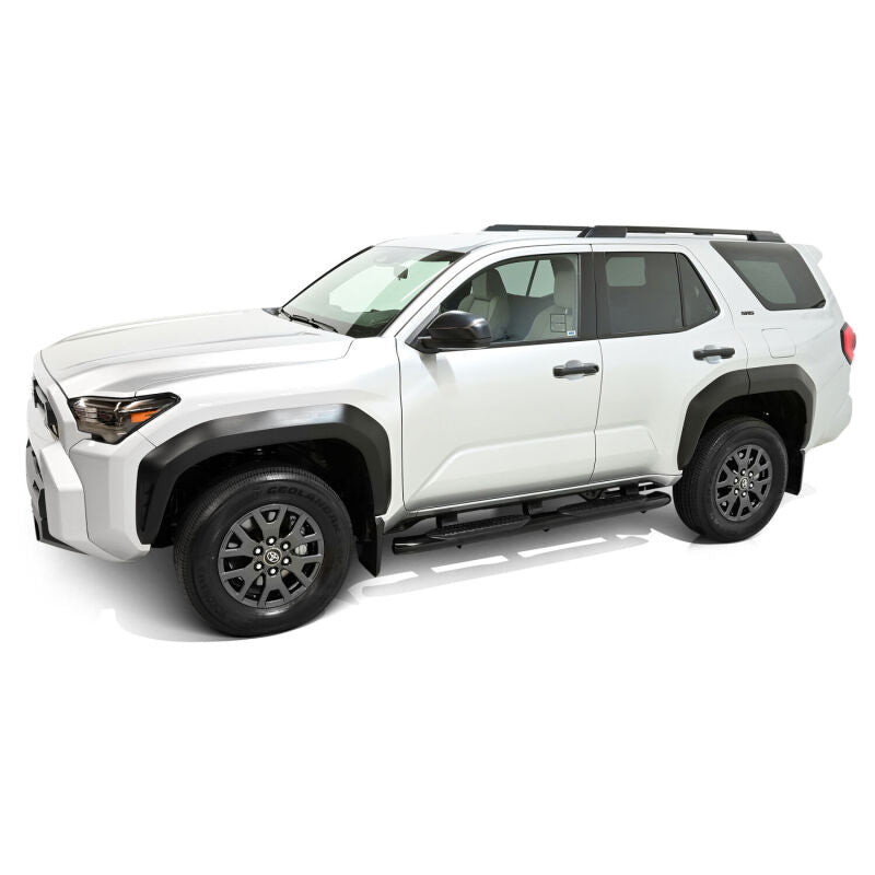 Westin 2025 Toyota 4Runner PRO TRAXX 5 Oval Nerf Step Bars - Semi-Gloss Black