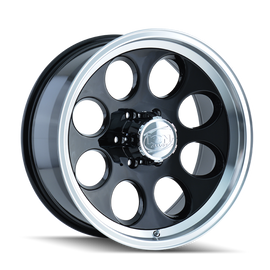 ION Type 171 16x10 / 8x165.1 BP / -38mm Offset / 130.8mm Hub Black/Machined Wheel