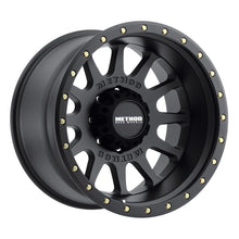 Load image into Gallery viewer, Method MR605 NV 20x9 -12mm Offset 8x6.5 121.3mm CB Matte Black Wheel