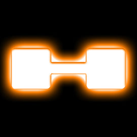 ORACLE Lighting Universal Illuminated LED Letter Badges - Matte Wht Surface Finish - H