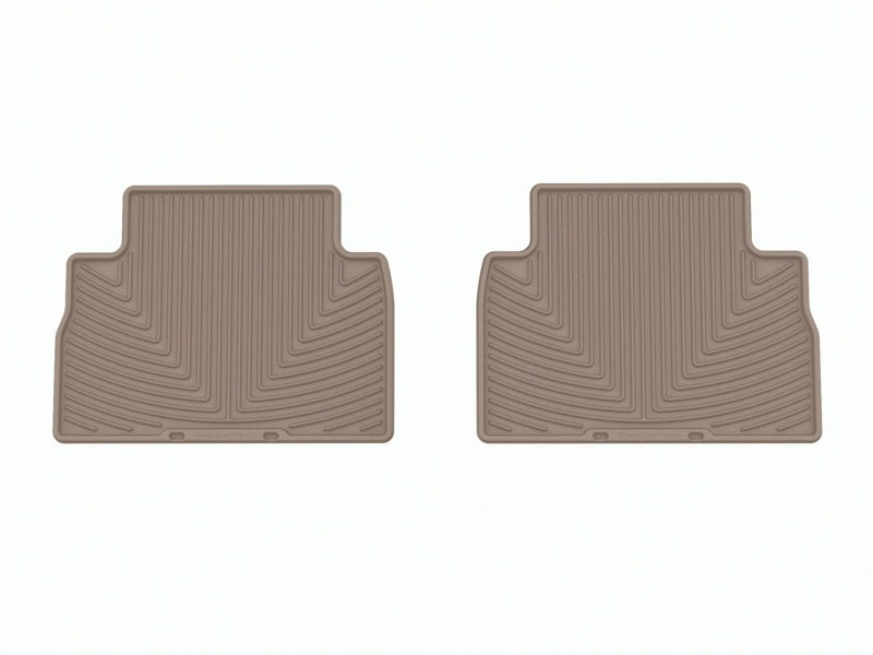 WeatherTech 21-23 Hyundai Santa Fe Rear All-Weather Floor Mats - Tan