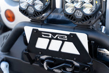 Load image into Gallery viewer, DV8 Offroad Fairlead Mounted Flip-Up License Plate Bracket