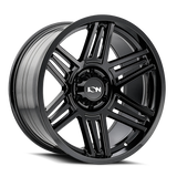 ION Type 147 20x9 / 8x170 BP / 0mm Offset / 125.2mm Hub Gloss Black Wheel