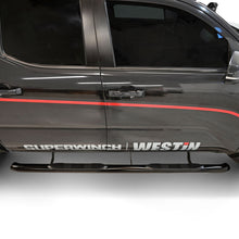 Load image into Gallery viewer, Westin 2024 Toyota Tacoma E-Series 3 Nerf Step Bars - Black