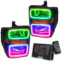 Load image into Gallery viewer, Oracle 08-10 Ford F250/350 LED HL - Black - ColorSHIFT w/ 2.0 Controller