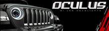 Load image into Gallery viewer, Oracle Oculus BiLED Projector Headlights for Jeep JL/Gladiator JT  Satin Silver 5500K SEE WARRANTY