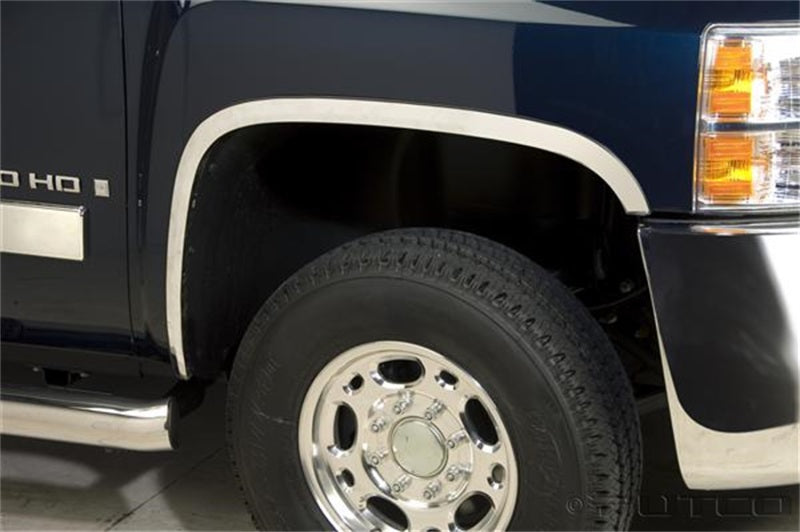 Putco 15-19 GMC Sierra HD - Full (Does not Fit Dually) Stainless Steel Fender Trim