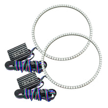 Load image into Gallery viewer, Oracle Ford Mustang 10-12 LED Fog Halo Kit - V6 Grille Fogs - ColorSHIFT
