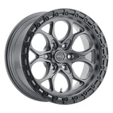 Weld 18x9 Ledge 6 6x135 ET00 BS 5.00 Satin GUN / Satin BLK Ring 87.1