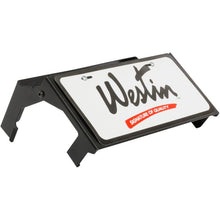 Load image into Gallery viewer, Westin MAX Winch Tray License Plate Bracket - Black