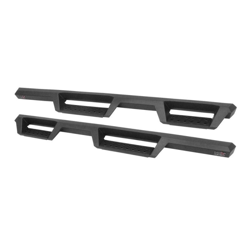 Westin/HDX 07-17 Jeep Wrangler Unlimited Drop Nerf Step Bars - Textured Black