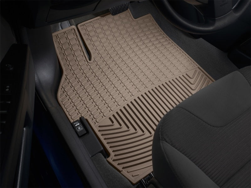 WeatherTech 2015+ Ford Explorer Front Rubber Mats - Tan