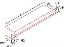 Load image into Gallery viewer, Deezee Universal Tool Box - Red Side Mount BT Alum 60In