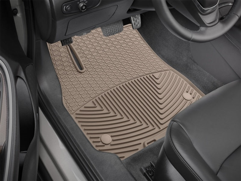 WeatherTech 2016+ Chevy Malibu Front Rubber Mats - Tan