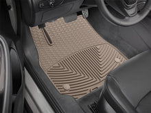 Load image into Gallery viewer, WeatherTech 2016+ Chevy Malibu Front Rubber Mats - Tan