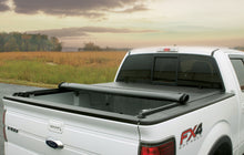 Load image into Gallery viewer, Lund 17-23 Ford F-250 Super Duty (6.8ft. Bed) Genesis Roll Up Tonneau Cover - Black