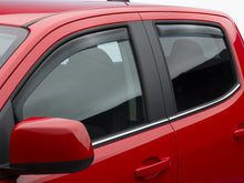 Load image into Gallery viewer, WeatherTech 15+ Chevy Colorado Front and Rear Side Window Deflectors - Dark Smoke
