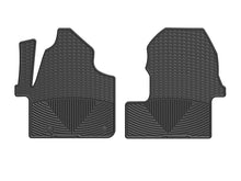 Load image into Gallery viewer, WeatherTech 2019+ Mercedes-Benz Sprinter Front Rubber Mats - Black