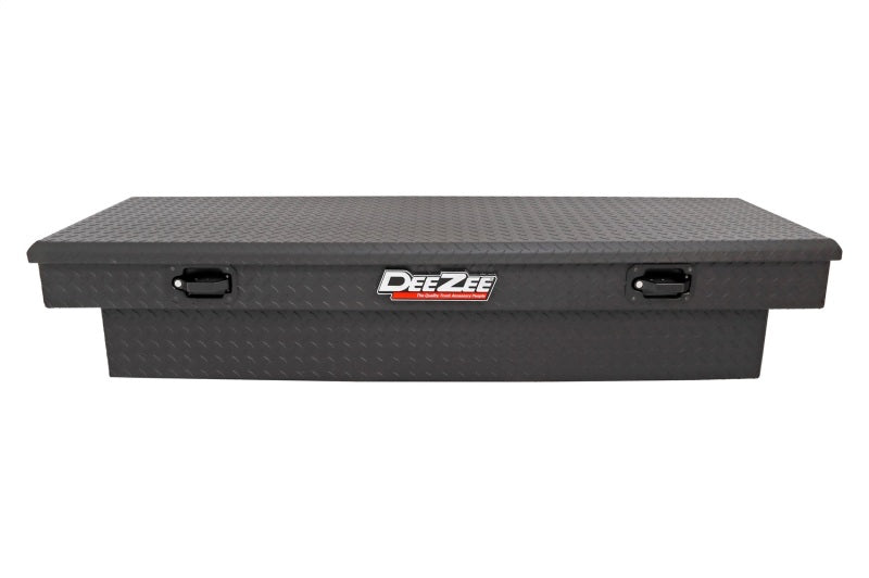 Deezee Universal Tool Box - Red Crossover - Single Lid Black BT (Txt Blk)