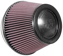 K&N Universal Carbon Fiber Filter 6in Flange / 7-1/2in OD-B / 5-1/8in OD-T / 5in H