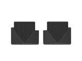 WeatherTech 13+ Ford Escape Rear Rubber Mats - Black