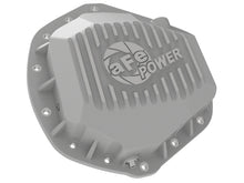 Load image into Gallery viewer, aFe Street Series Rear Differential Cover Raw w/ Machined Fins 01-18 GM Diesel Trucks V8-6.6L (td)