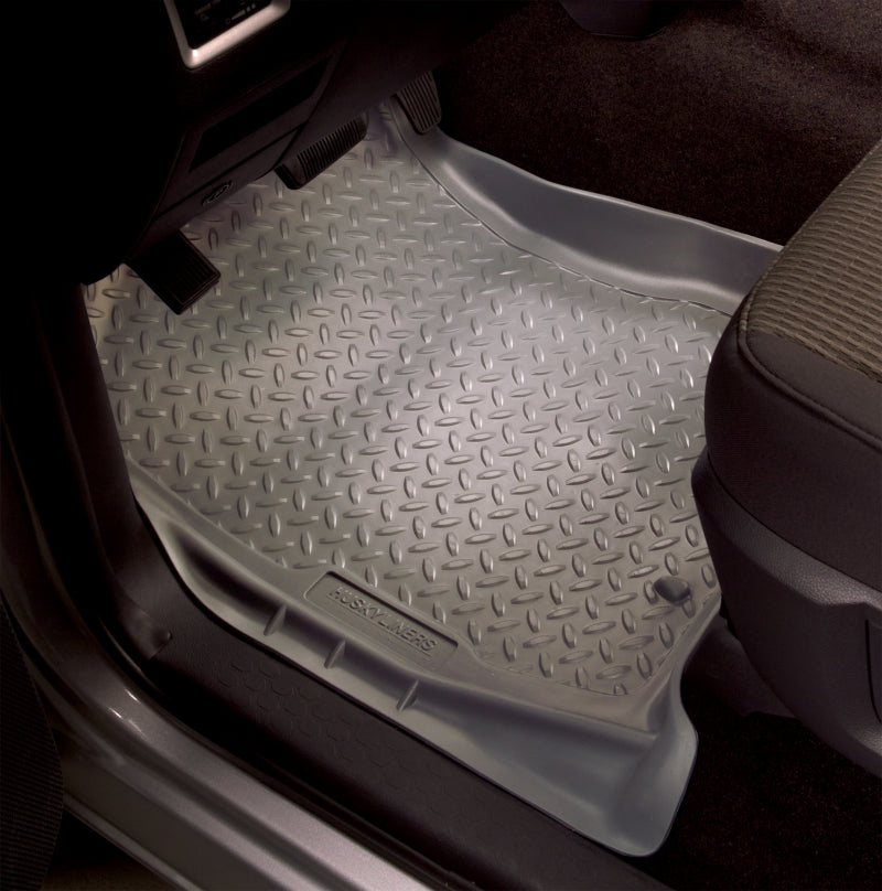 Husky Liners 05-08 Ford Escape (Base/Hybrid)/Mazda Tribute Classic Style 2nd Row Black Floor Liners