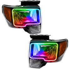 Load image into Gallery viewer, Oracle 09-14 Ford F-150 LED HL - Black - ColorSHIFT w/ BC1 Controller