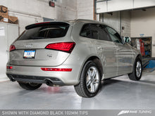 Load image into Gallery viewer, AWE Tuning Audi 8R Q5 3.0T Touring Edition Exhaust Dual Outlet Diamond Black Tips