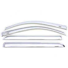 Load image into Gallery viewer, AVS 09-15 Honda Pilot Ventvisor Outside Mount Front &amp; Rear Window Deflectors 4pc - Chrome