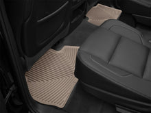 Load image into Gallery viewer, WeatherTech 15+ Chevy Tahoe/Sub/Silv/ GMC Yukon/XL/Sierra Rear Rubber Mats - Tan