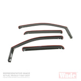 Westin 2003-2009 Toyota 4Runner Wade In-Channel Wind Deflector 4pc - Smoke