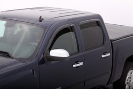 AVS 22-23 Toyota Tundra Outside Mount Window Deflectors 4pc - Smoke