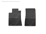 WeatherTech 08-10 Cadillac CTS Front Rubber Mats - Black