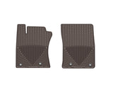 WeatherTech 2013-2014 Toyota 4Runner Front Rubber Mats - Cocoa