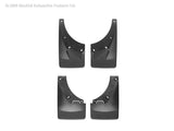 WeatherTech 07-11 GMC Yukon Denali No Drill Mudflaps - Black