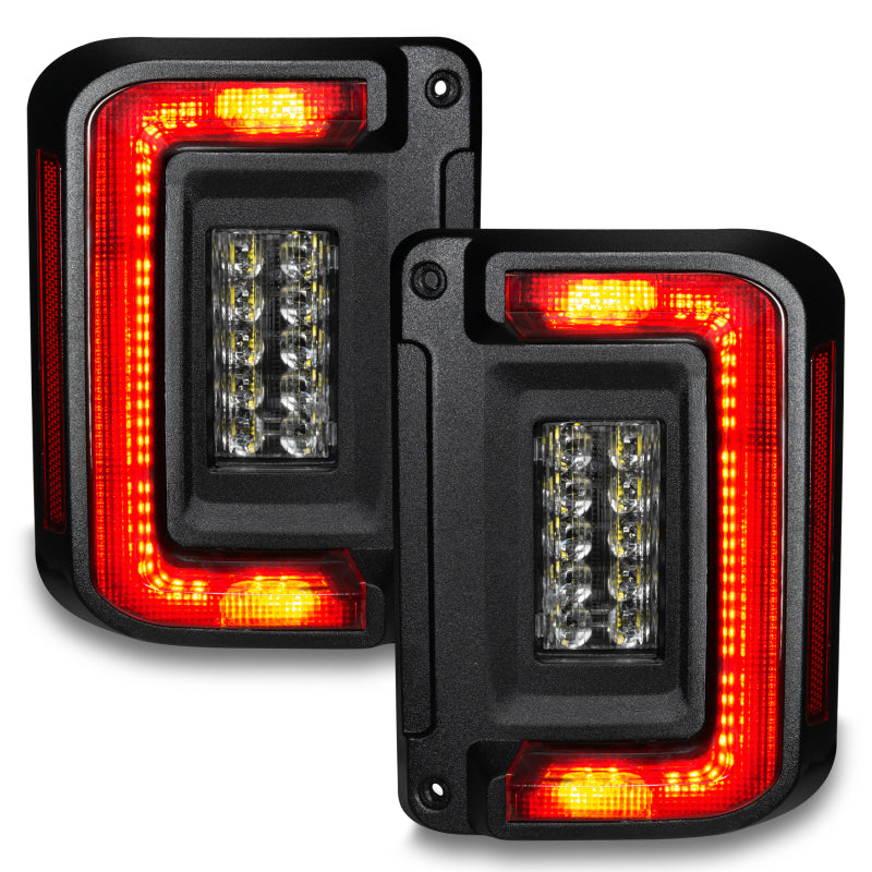 Oracle Lighting Jeep Wrangler JK Flush Mount LED Tail Lights SEE WARRANTY