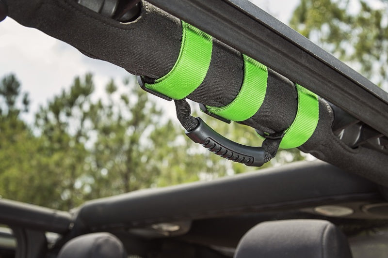 Rugged Ridge Ultimate Grab Handles Green 55-20 CJ/Jeep Wrangler /JT