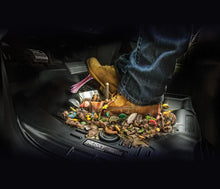 Load image into Gallery viewer, Husky Liners 2019 RAM 1500 Crew Cab/Quad Cab WeatherBeater Center Hump Black Floor Liner