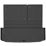 Husky Liners 2022 Nissan Pathfinder (Folds Up/Down w/3rd Row) WeatherBeater Cargo Liner - Blk