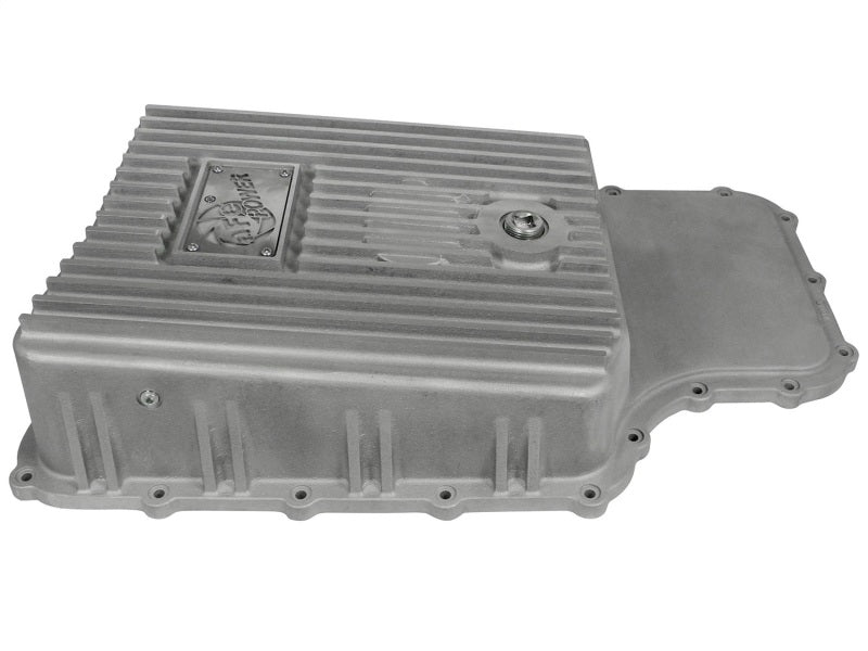 afe Transmission Pan (Raw); Ford Trucks 6R140 11-14 V8-6.7L (td)