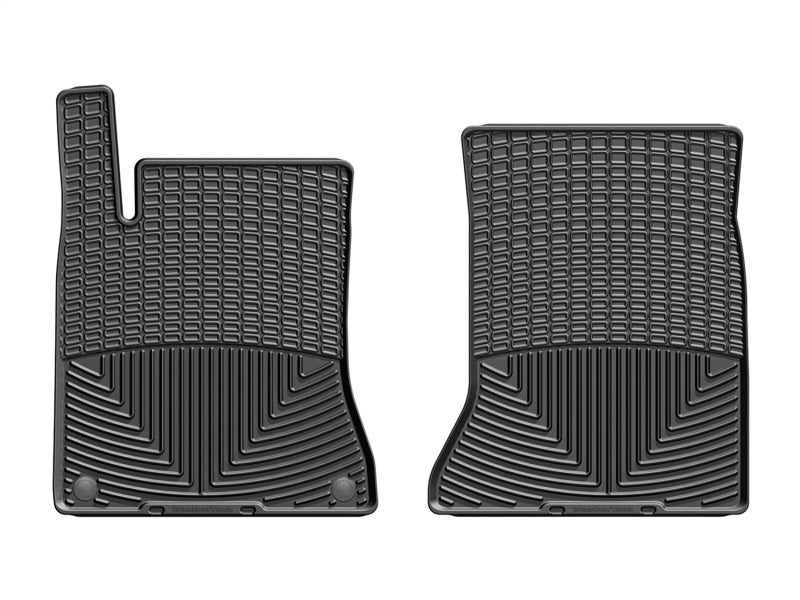 WeatherTech 14-15 Mercedes Benz CLA/GLA-Class Front Rubber Mats - Black