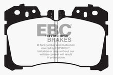 Load image into Gallery viewer, EBC 07+ Lexus LS460 4.6 Yellowstuff Front Brake Pads