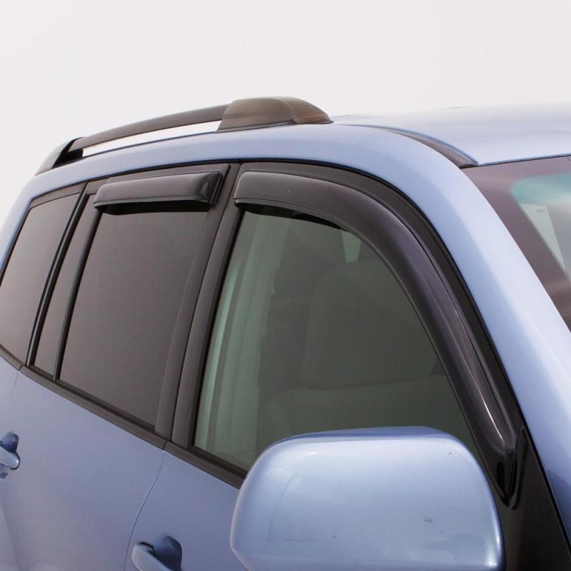 AVS 93-97 Toyota Corolla Wagon Ventvisor Outside Mount Window Deflectors 4pc - Smoke